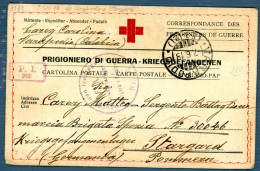 °°° Cartolina - N. 3172 Cartolina Postale Prigionieri Di Guerra Da Varapodio A Stargard °°° - Prigione E Prigionieri