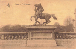 BELGIQUE - Liège - Le Dompteur - Monument  - Carte Postale Ancienne - Lüttich