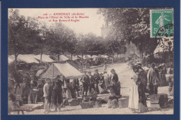 CPA [07] Ardèche > Annonay Marché Circulée - Annonay