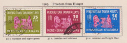 MALAYAN FEDERATION - 1963 Freedom From Hunger Set As Scan - Federated Malay States