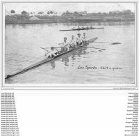 LES SPORTS. Aviron Skiff à Quatre - Rowing