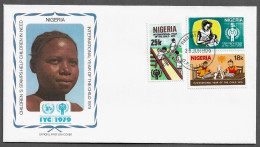 NIGERIA FDC COVER - 1979 International Year Of The Child SET FDC (FDC79#06) - Nigeria (1961-...)