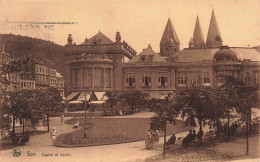 BELGIQUE - Spa - Casino Et Jardin - Animé - Carte Postale Ancienne - Spa