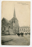 49 SEICHES Sur LE LOIR Villageois Place Eglise Et Mairie  écrite Etimbrée  1906  D01 2019  - Seiches Sur Le Loir