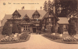 BELGIQUE - Spa - Villa Levooz - Résidence Du Bourgmestre De Spa - Carte Postale Ancienne - Spa