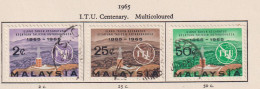 MALAYSIA - 1965 ITU Set As Scan - Fédération De Malaya