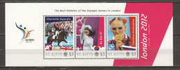 St Kitts - MNH Sheet  - SUMMER OLYMPICS LONDON 2012 - Eté 2012: Londres