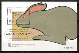 Macau 1999 Macao / Year Of The Rabbit MNH Año Nuevo Del Conejo / Lf15  10-18 - Chinese New Year