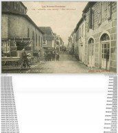 64 ARTHEZ. Vendeur De Tissus Rue Principale. Hôtel Café Des Voyageurs 1910 - Arthez De Bearn