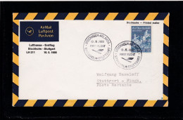 Lufthansa-Erstflug Stockholm - Stuttgart, 10.5.1966 - Covers & Documents