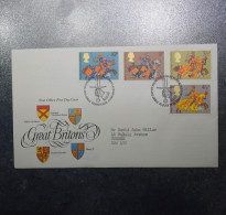 GB STAMPS  FDC Great Britons  1974   (1)   ~~L@@K~~ - 1971-1980 Em. Décimales