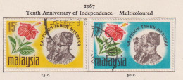 MALAYSIA - 1967 Independence Set Hinged Mint - Fédération De Malaya