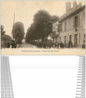 95 MOISSELLES. Ecoliers Sur L'Avenue Des Marronniers 1917 - Moisselles