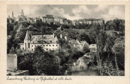 LUXEMBOURG - Faubourg De Pfaffenthal Et Ville Haute - Carte Postale Ancienne - Echternach