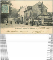 93 PRE SAINT GERVAIS. Regard Et Rue De Bagnolet 1903. Ecrite à Cette Adresse Même... - Le Pre Saint Gervais