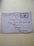 Ireland To Chile 1938.rare Destine.yv 74.valuable Conmem.father Mathew.from Dundalk.quality.reg Post Conmems. - Briefe U. Dokumente