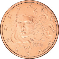 France, 5 Euro Cent, 2006, Paris, BU, FDC, Copper Plated Steel, Gadoury:3 - France