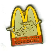 Pin's Mac Do Mc Donald's Ville Saint-Martin-Boulogne Sirène Mermaid - McDonald's