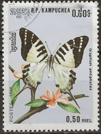 KAMPUCHEA 1986 Butterflies - 50c. - Five-bar Swallowtail FU - Kampuchea