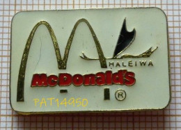 PAT14950 MAC DO HALEIWA  McDonald's à HAWAÏ USA En Version EàF - McDonald's