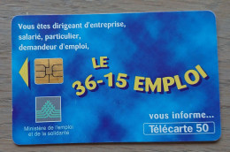 France - 1997 - Télécarte 50 Unités -  Le 36-15 Emploi - 1997