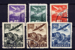 Slowakei Nr.48/53               O  Used                (063) - Used Stamps