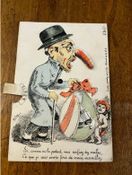 Politica * CPA Illustrateur ZUTNA à Système * Politique Satirique Caricature * COPAHU - Médecine Santé Nez Oeuf * Zutna - Satirische