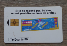 France - 1996 - Télécarte 50 Unités -   Jeux - TACOTAC - 1996