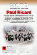 Les Circuits : Paul RICARD - Fiche Technique De La Collection Altaya-Maïsto : Les Motos à Collectionner. - Moto