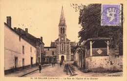 Le Cellier * Rue De L'église Et Le Clocher * Villageois - Le Cellier