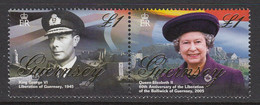 Guernsey Liberation Pair- 2005 Unmounted Mint NHM - Guernesey
