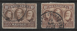 N° 149° Et 149a°. - 1915-1920 Albert I