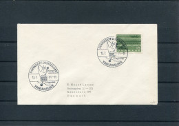 1964 Denmark Rodby - Puttgarden VOGELFLUGLINIE Fahrschiff "DEUTSCHLAND" Ship Cover. Slania - Cartas & Documentos