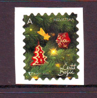 Croatia 2023 Christmas Self-adhesive Stamp MNH - Croazia