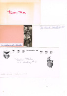 JEUX OLYMPIQUES - AUTOGRAPHES DE MEDAILLES OLYMPIQUES - CONCURRENTS DES ETATS-UNIS  - - Handtekening