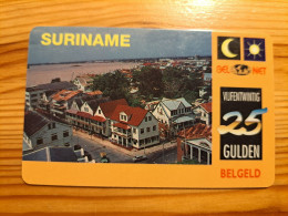 Prepaid Phonecard Netherlands, BelNet - Suriname - No Pincode - [3] Sim Cards, Prepaid & Refills