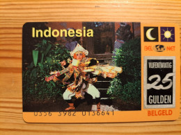 Prepaid Phonecard Netherlands, BelNet - Indonesia - Schede GSM, Prepagate E Ricariche