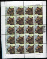 Estonia:Unused Sheet Bear, Ursus Arctos, 2009, MNH - Estonie