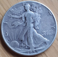 United States 1/2 Dollar Liberty 1944 ZILVER - 1916-1947: Liberty Walking