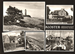 KLOSTER HIDDENSEE, MULTIPLE VIEWS, TOWER, ARCHITECTURE, GATE, BEACH, PORT, BOATS, GERMANY - Hiddensee