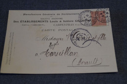 Superbe Ancien Envoi , Carpentras Vaucluse 1904, Pour Collection - Briefe U. Dokumente
