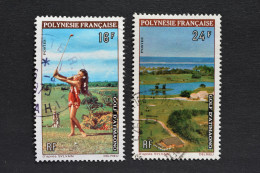 Polynésie Française - 1974 Sport Golf D'Atimaono N° 94 - 95 Oblitéré - Used Stamps