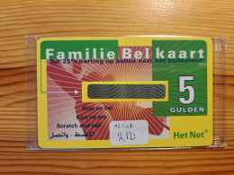 Prepaid Phonecard Netherlands, Kpn Telecom - Familie Belkaart - Mint In Blister - Cartes GSM, Prépayées Et Recharges