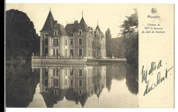 Belgique  -  Moustier   Sur Sambre -  Chateau  De Mme  La Baronne  Du Sart  De Bouland - Carte Signee Par Elle - Jemeppe-sur-Sambre