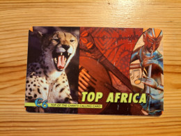 Prepaid Phonecard Netherlands, Top Africa - Leopard - [3] Sim Cards, Prepaid & Refills