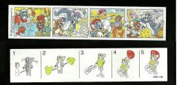 Kinder Ferrero BPZ - Cartina  K 99 - 88 - Tom E Jerry - Instructions