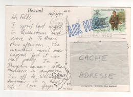 Timbre , Stamp " Guerre : Korea + S.E Asia 1950-1972 " Sur CP , Carte , Postcard Du 17/12/84 - Lettres & Documents