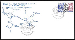 FRANCE 1988   Cyclisme    Tour De France La Haye Fouassière-Ancenis Le 04.07.1988 - Cyclisme