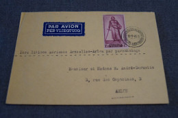 Superbe Envoi Par Parachutage,1946,Bruxelles - Arlon, Pour Collection - Brieven En Documenten