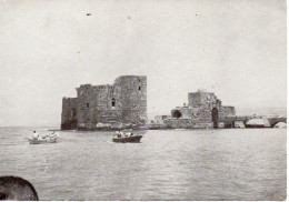 LIBAN. SIDON. Crusader's Castle.  1916.  Carte Rare Brillante . - Liban